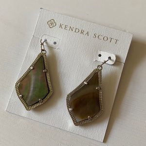 Silver Kendra Scott Alex Earrings